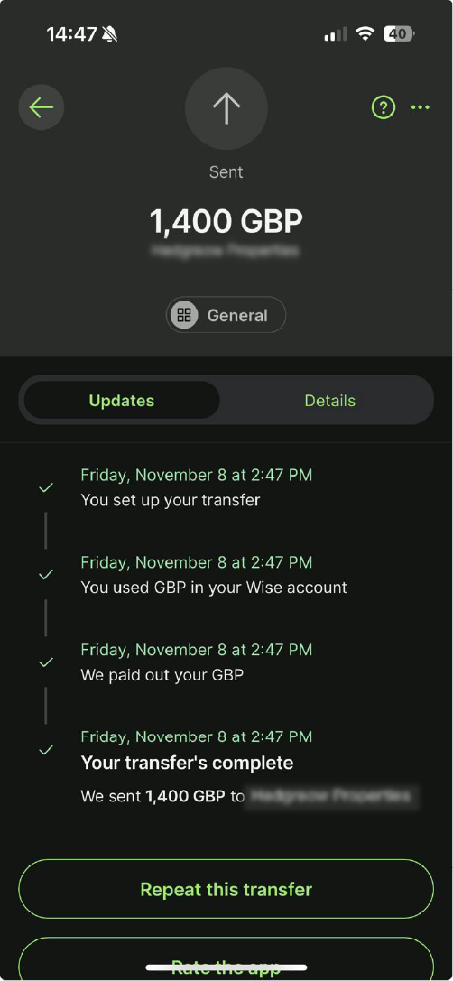 Direct booking payout proof 05