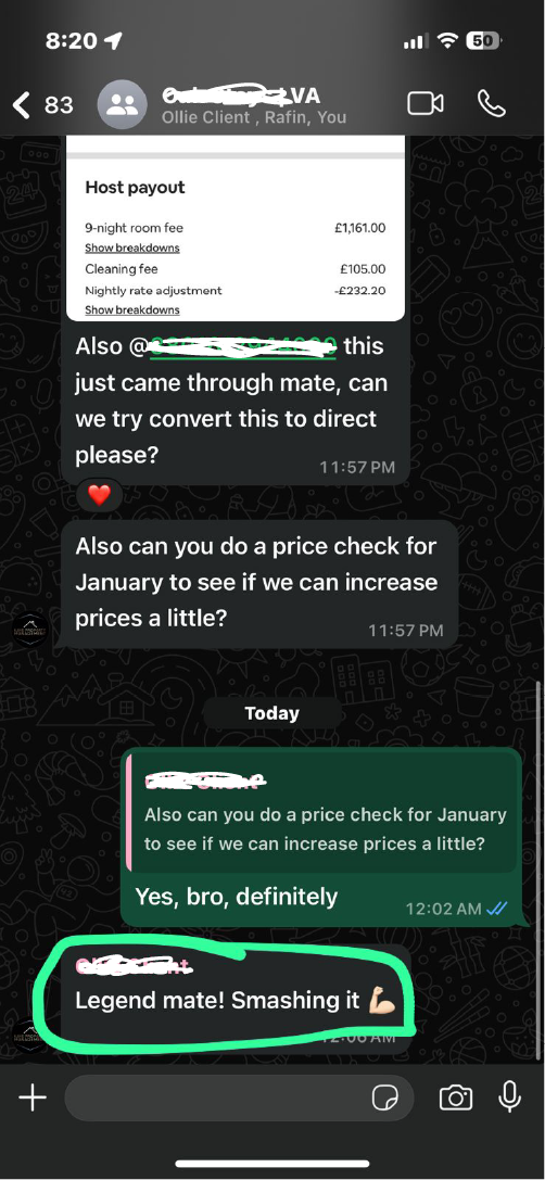 Direct booking payout proof 07