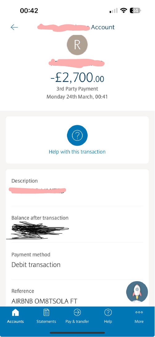 Direct booking payout proof 13